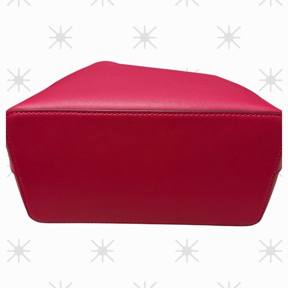 🦄 Michael Kors Pratt Medium Shoulder Bag in Dark Raspberry! - Picture 10 of 10